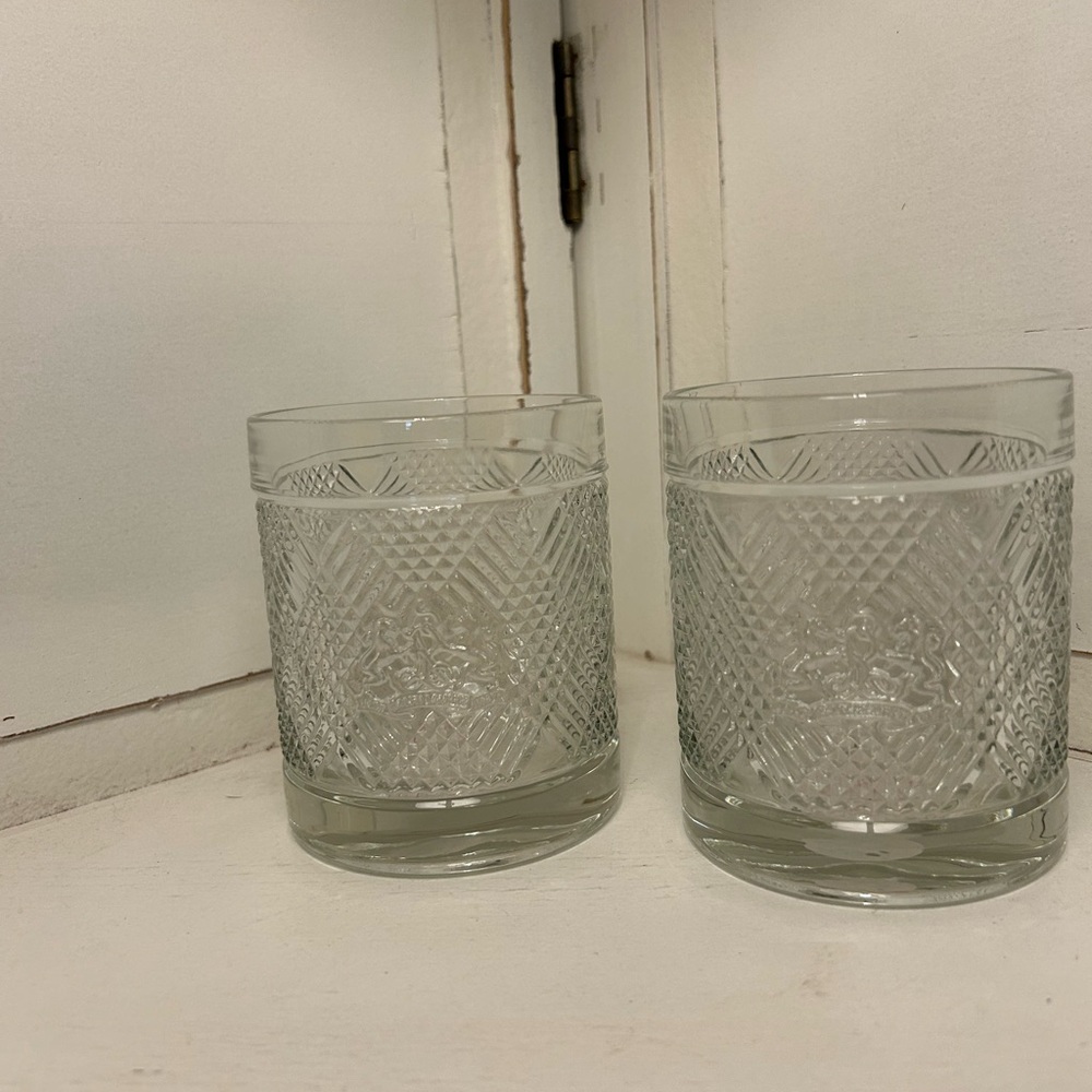 Ralph Lauren Crystal Whiskey Glass Set.